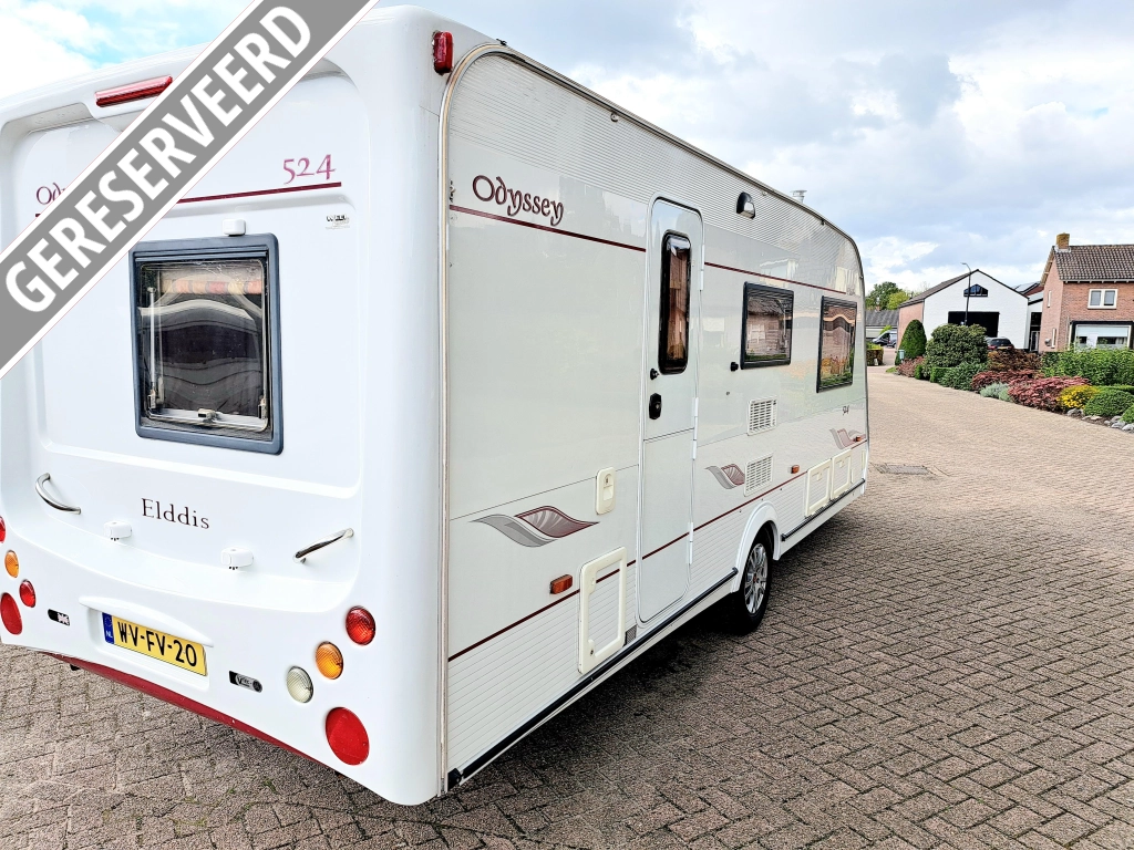 Elddis Odyssey 524 VERKOCHT!!!