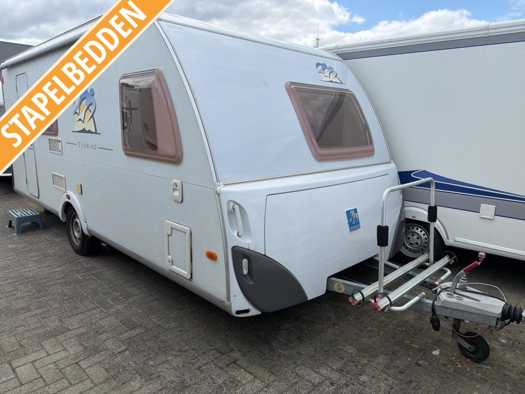 Knaus Sudwind 550 FSK Stapelbedden, mover
