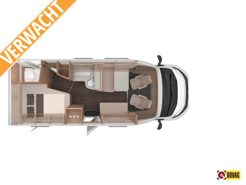 Knaus L!ve Ti 650 MF AUTOMAAT FRANSBED!
