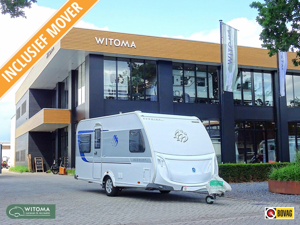 Knaus Sudwind 450 FU Mooi complete caravan
