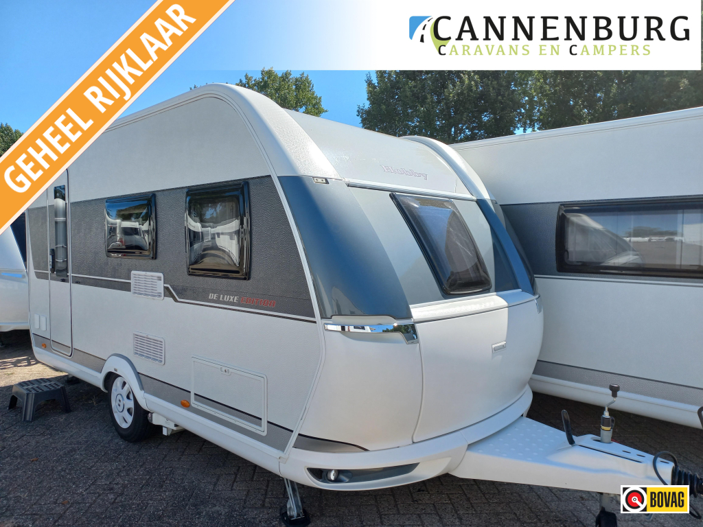 Hobby De Luxe Edition 440 SF voortent Unico-mover-etc