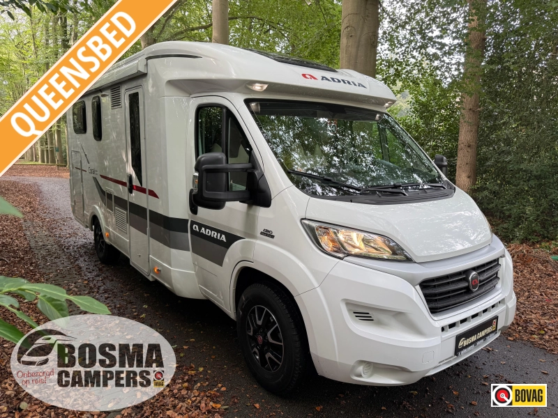 Adria Coral Axess 600 SC Queensbed 34000 km Airco