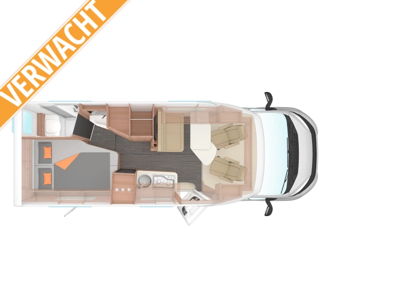 Weinsberg CaraCompact Pepper 600 MF AUTOMAAT FRANSBED 2027!