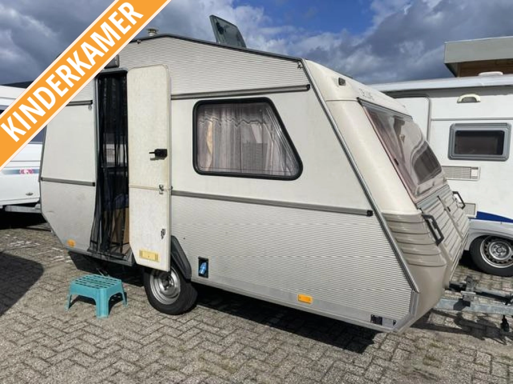 Kip De Luxe 34 zit stapelbed tent+luifel