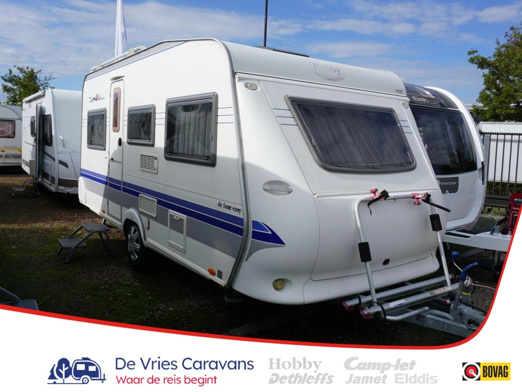 Hobby De luxe Easy 450 UF incl.unico luifel,mover