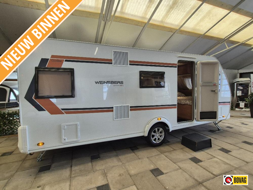 Weinsberg CaraOne Edition HOT 550 QDK 3 stapelbedden, douche