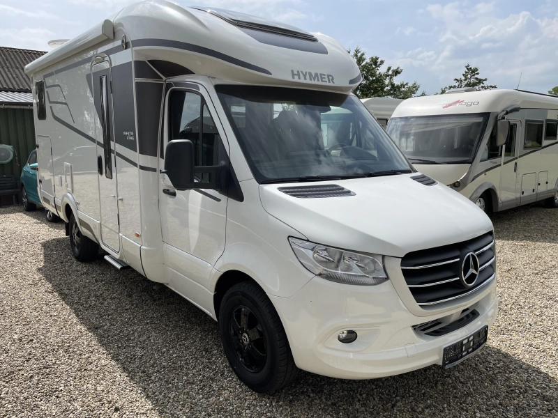 Hymer B-MC T 600 Mercedes Enkele bedden!