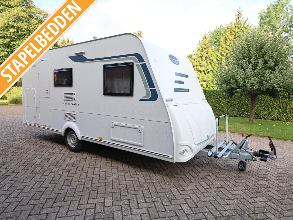 Caravelair Alba Family 466 Stapelbed én vast bed