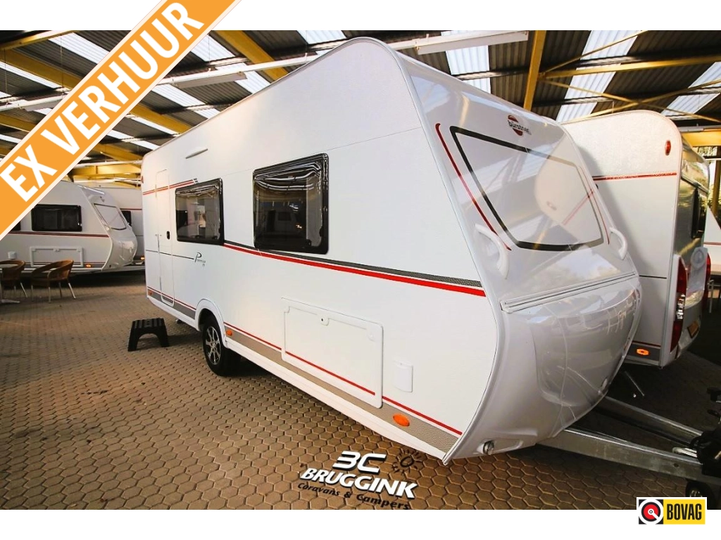 Bürstner Premio Life 480 TS EX-VERHUUR MOVER TENT