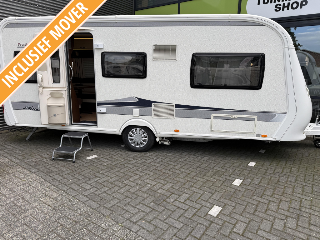 Hobby Prestige 495 UL 2 BEDDEN MOVER VOORTENT