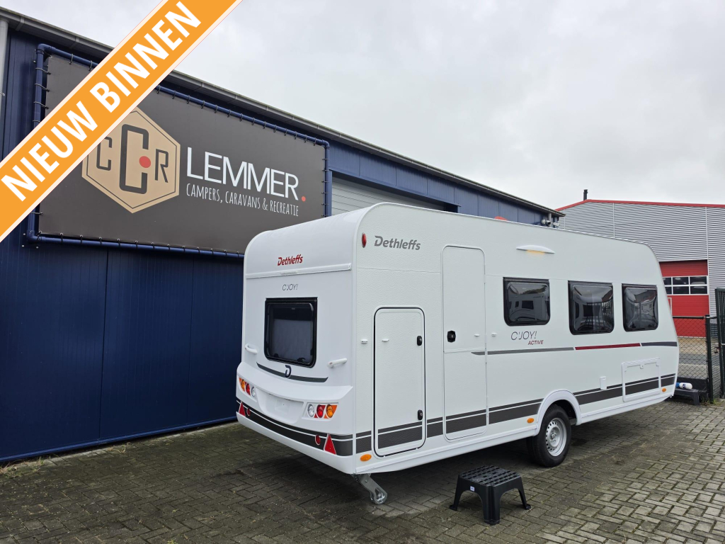 Dethleffs C'Joy Active 480 QLK Stapelbed, 6 persoons!