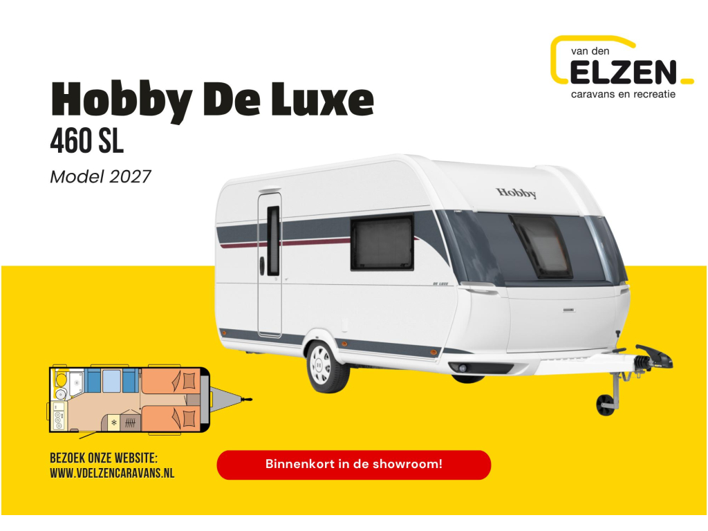 Hobby De Luxe 460 SL Model 2027
