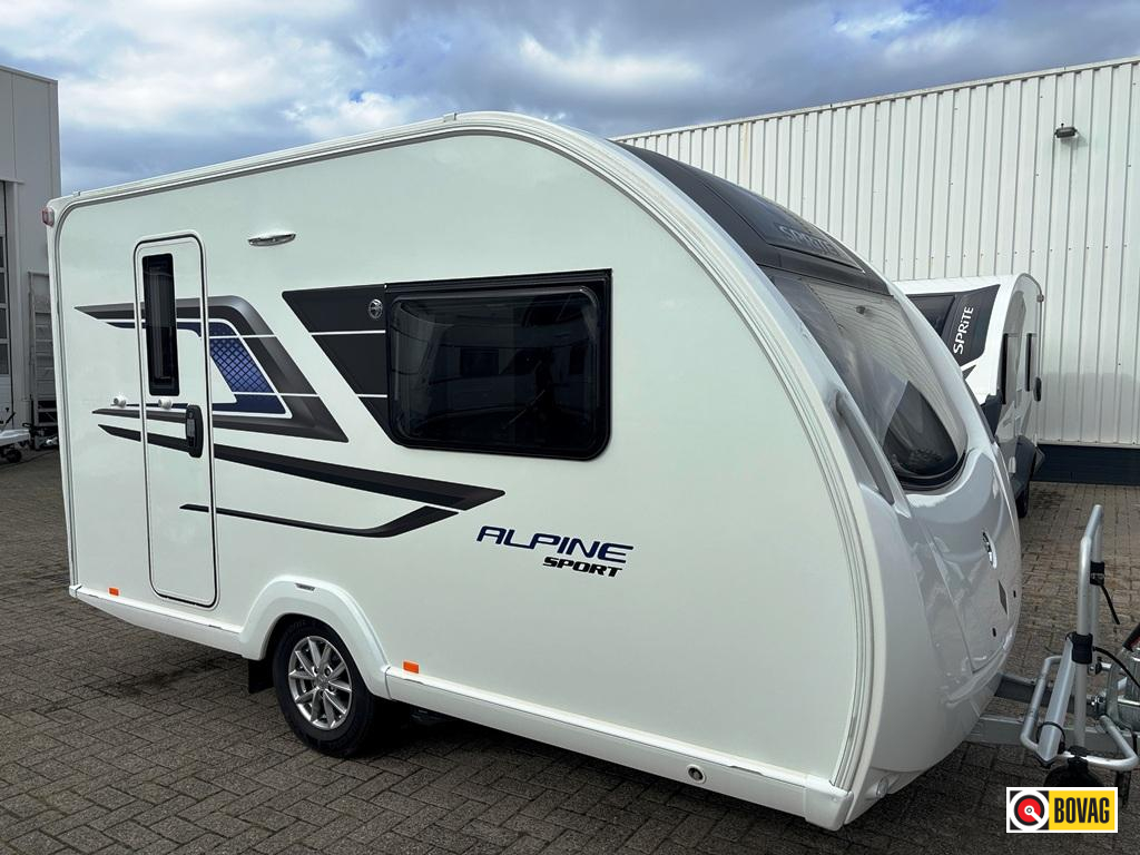 Sprite Alpine Sport 370 EK met mover en Unico luifel