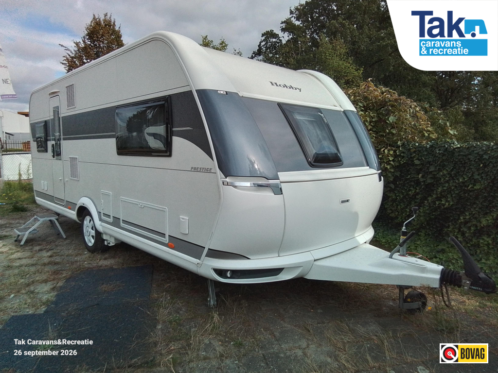 Hobby Prestige 560 UL Aparte bedden+rondzit