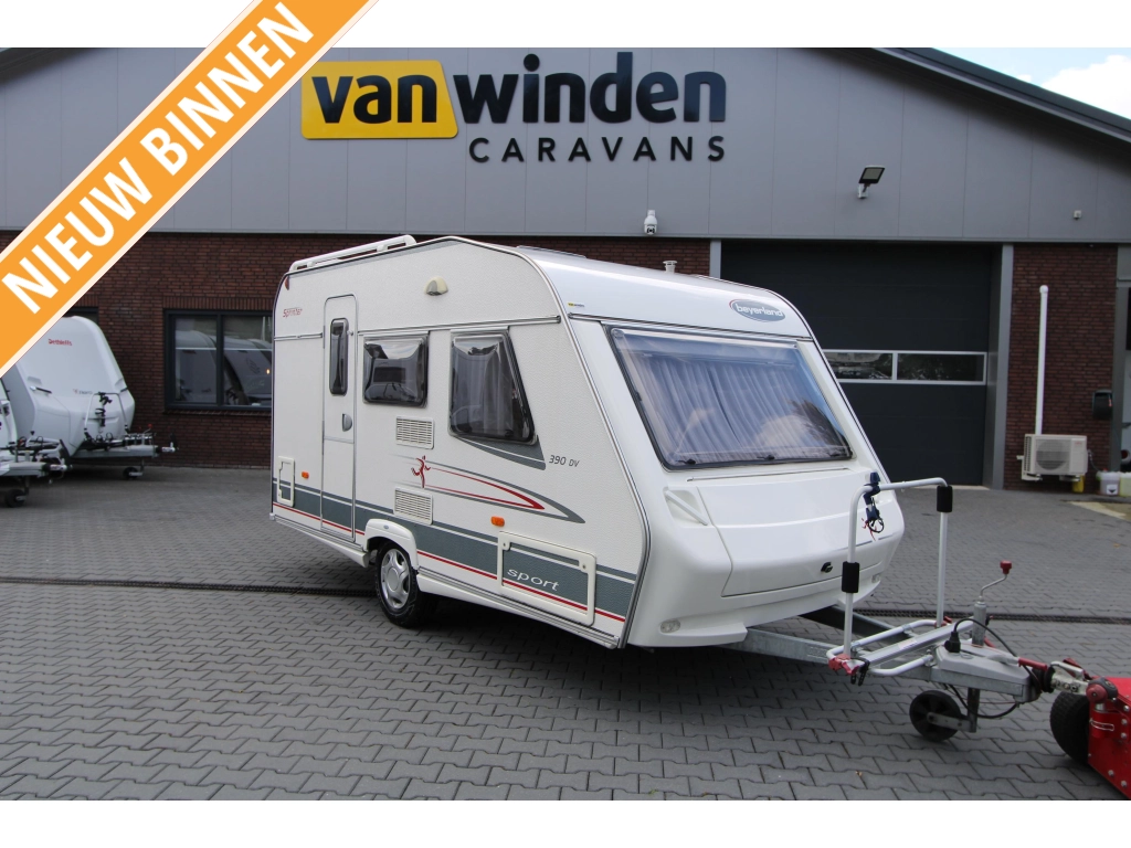 Beyerland Sprinter Sport 390 DV Voortent-Fietsendrager-