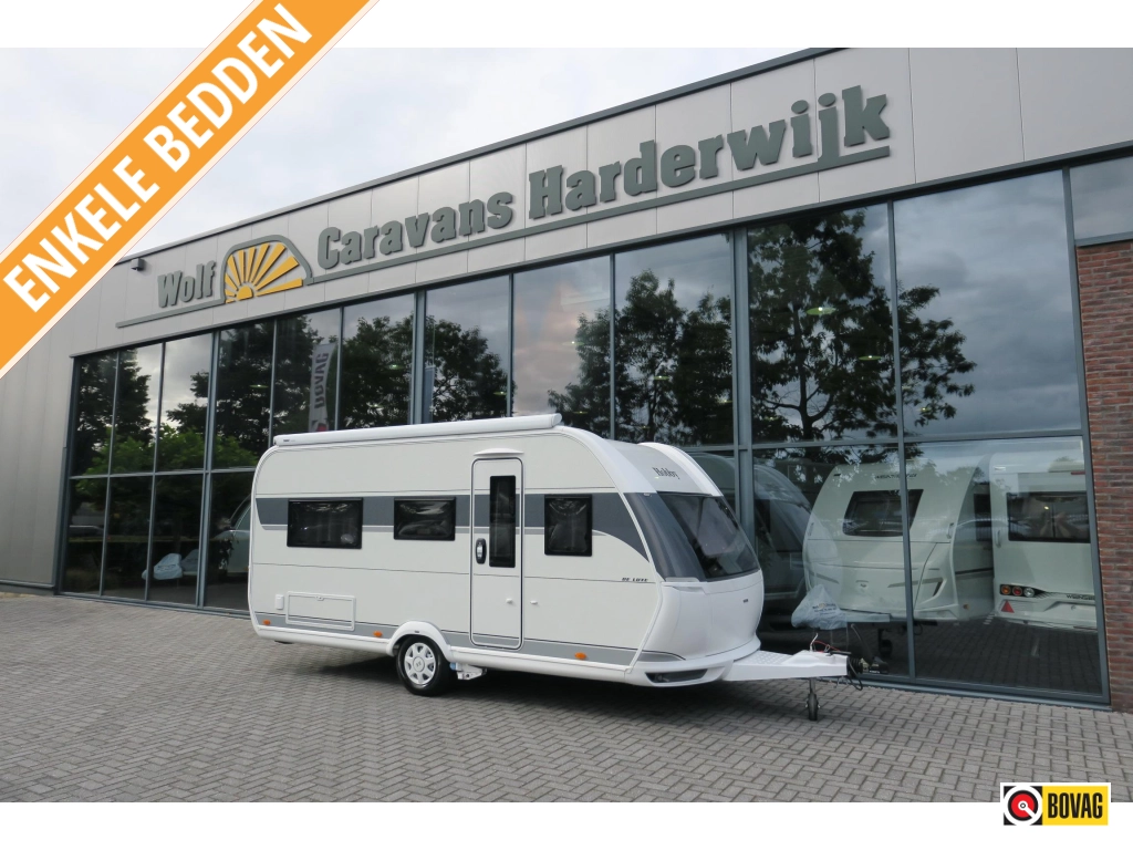 Hobby De Luxe 460 LU MOVER+CASSETTEL.+VOORTENT
