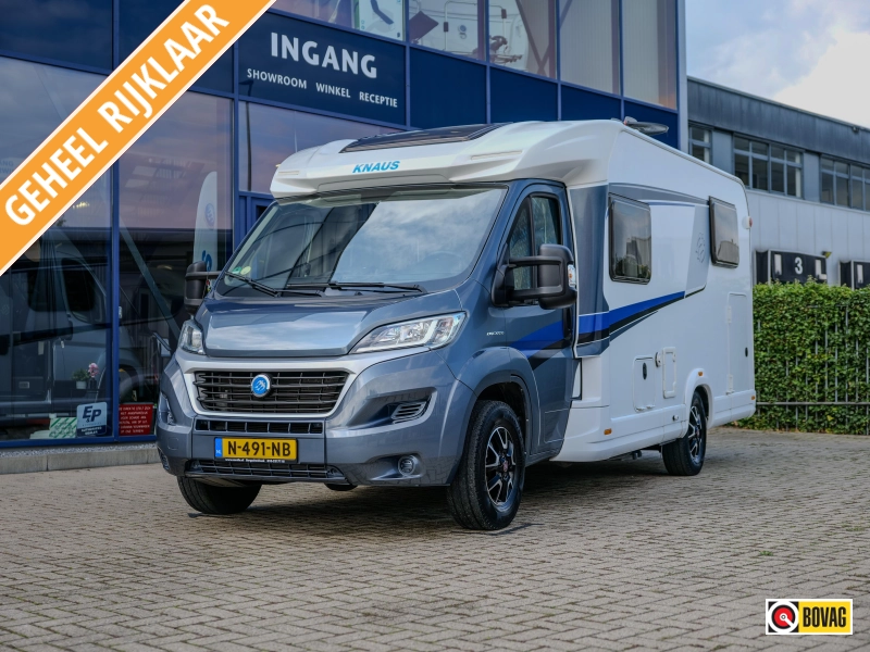 Knaus Sky TI 650 MEG LENGTE BEDDEN XXL GARAGE!