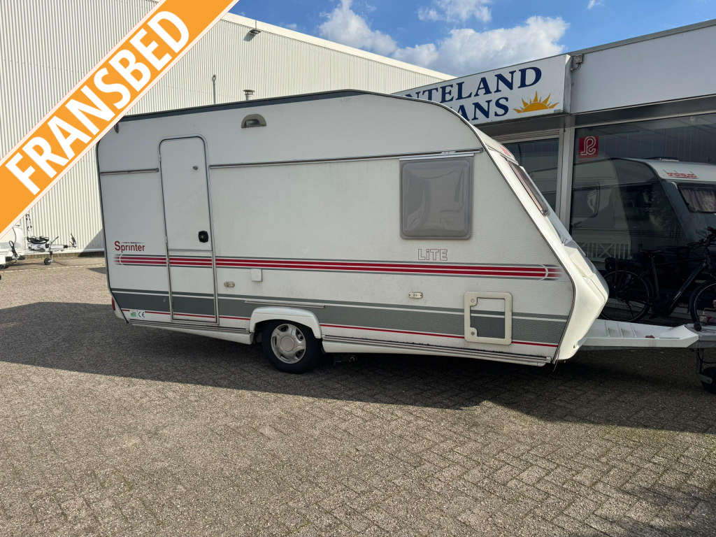 Beyerland Sprinter Lite 440 luifel, fietsendrager