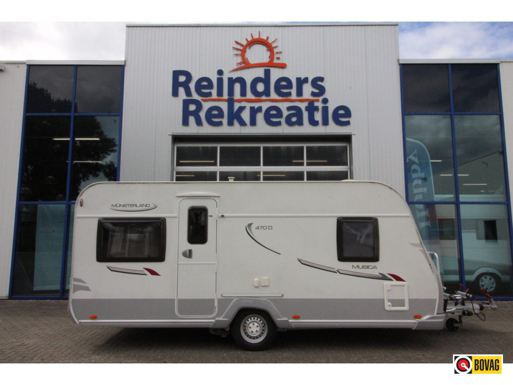 LMC Musica 470 D Mover Voortent Fietsenrek