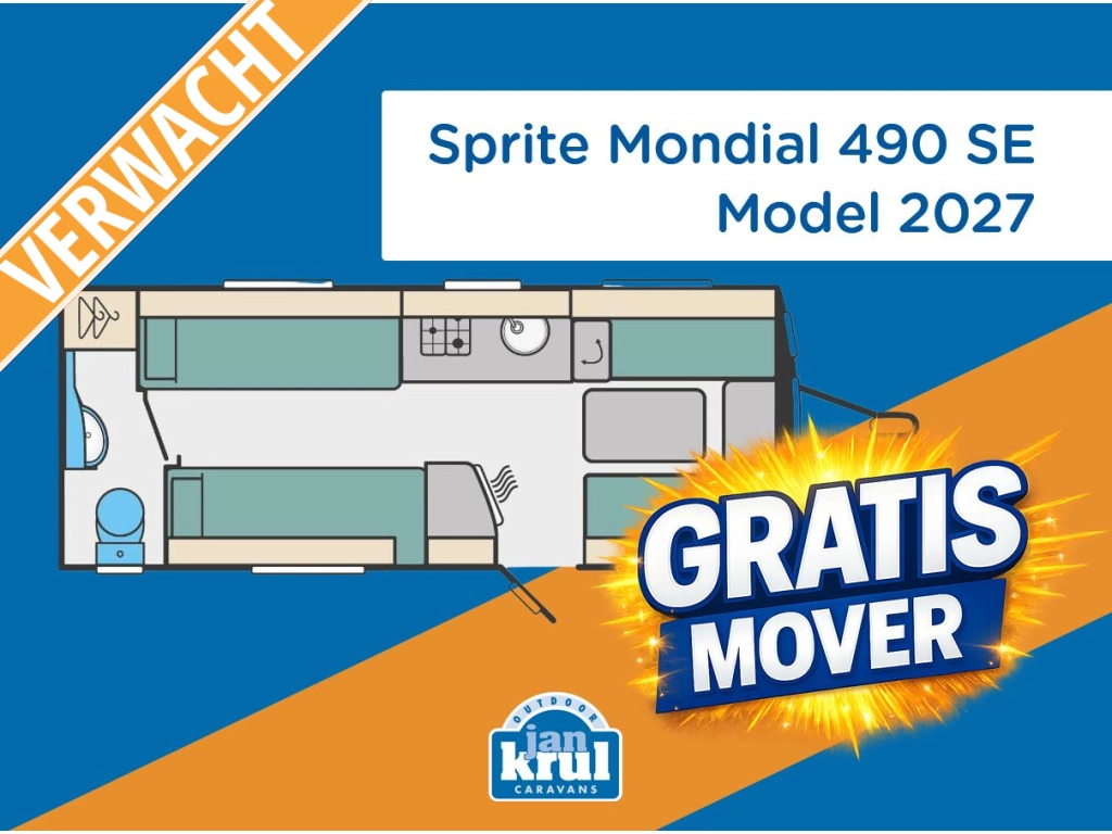 Sprite Mondial 490 SE TIJDELIJKE BEURSACTIE