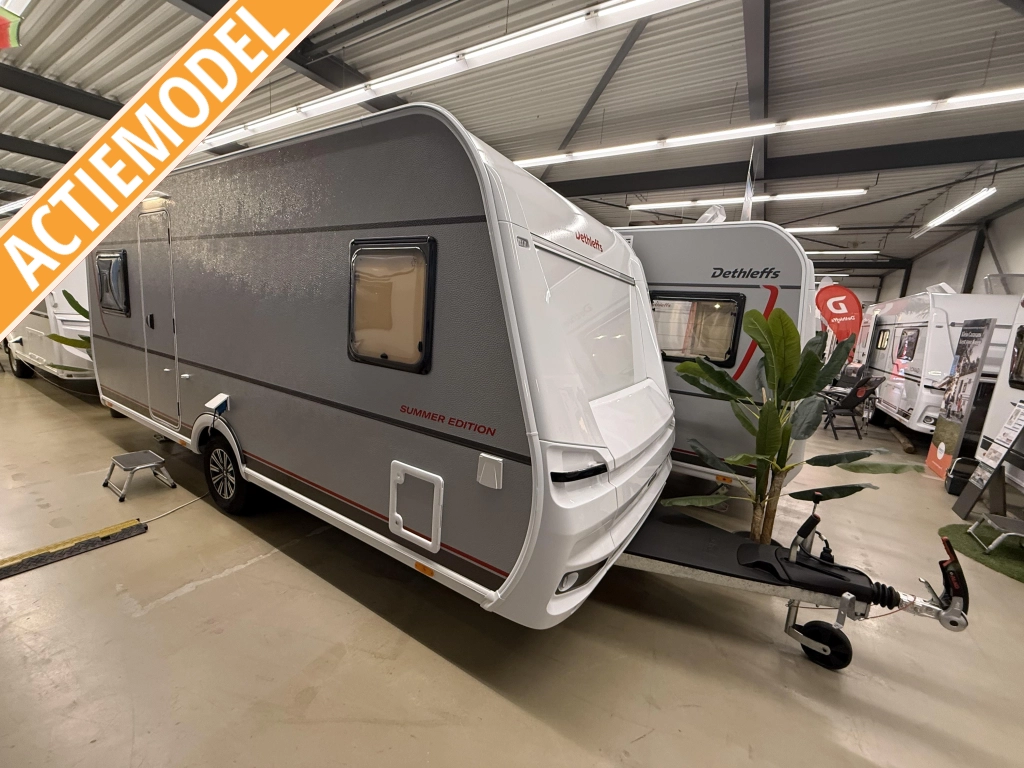 Dethleffs Summer Edition 470 FR Actiepakket nu: 4999,-