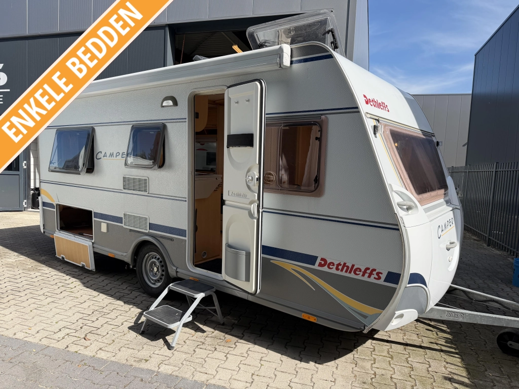 Dethleffs Camper 510 V ENKELEBEDDEN - BOMVOL!