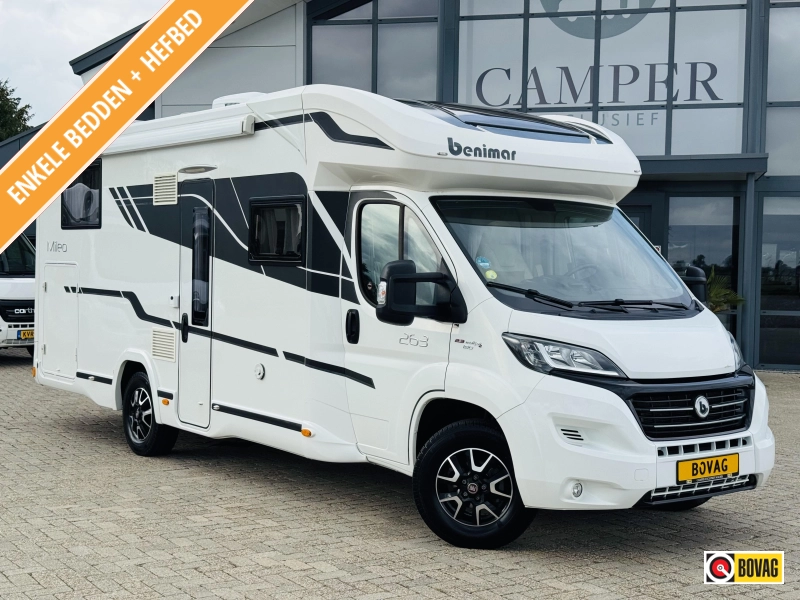 Benimar Mileo 263 2x Airco 5 Gordelplaatsen