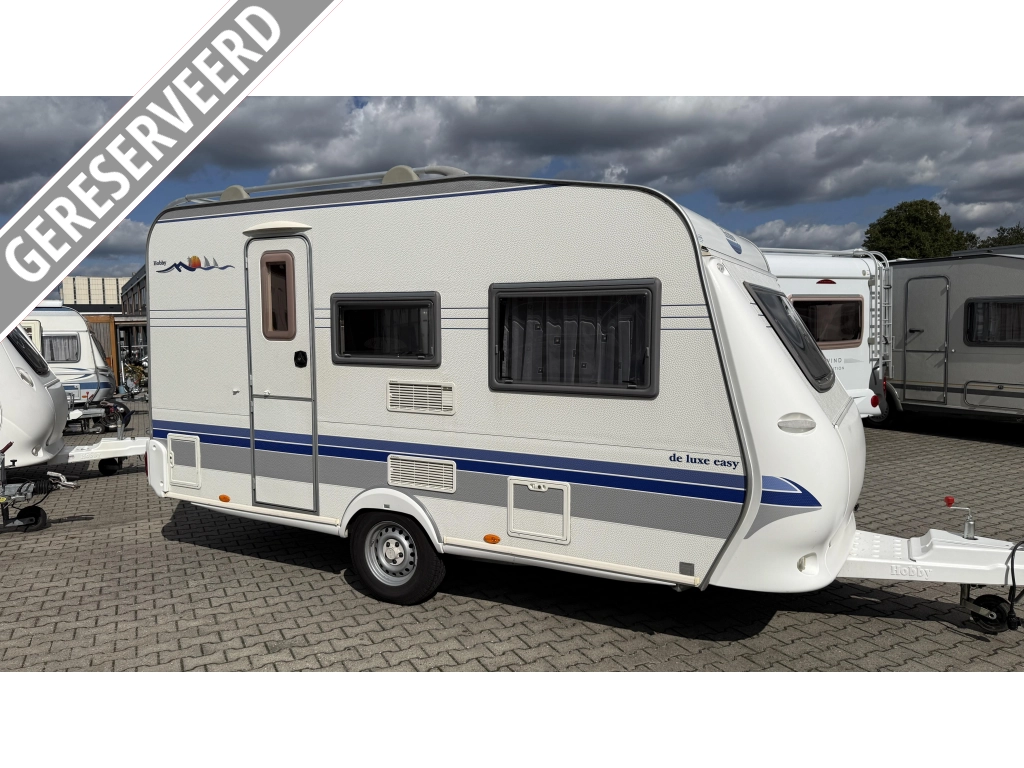 Hobby De luxe Easy 400 SB 2x zitgroep toilet