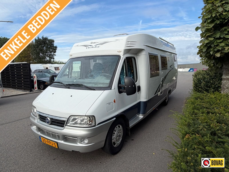 Hobby 600 2.8 JTD Alkochassis enkele bedden