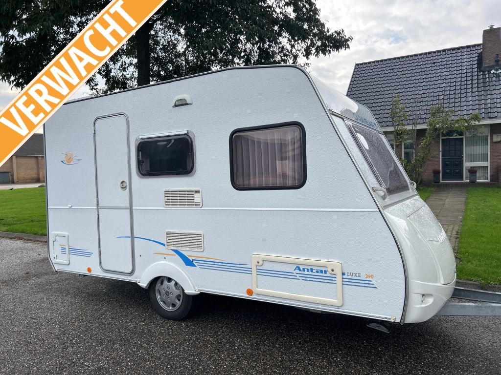 Caravelair Antares Luxe 390 TS VOORTENT, VAST BED