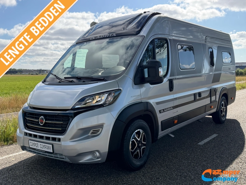 Adria Twin Supreme 640 SLB Lengte bedden |Vol opties