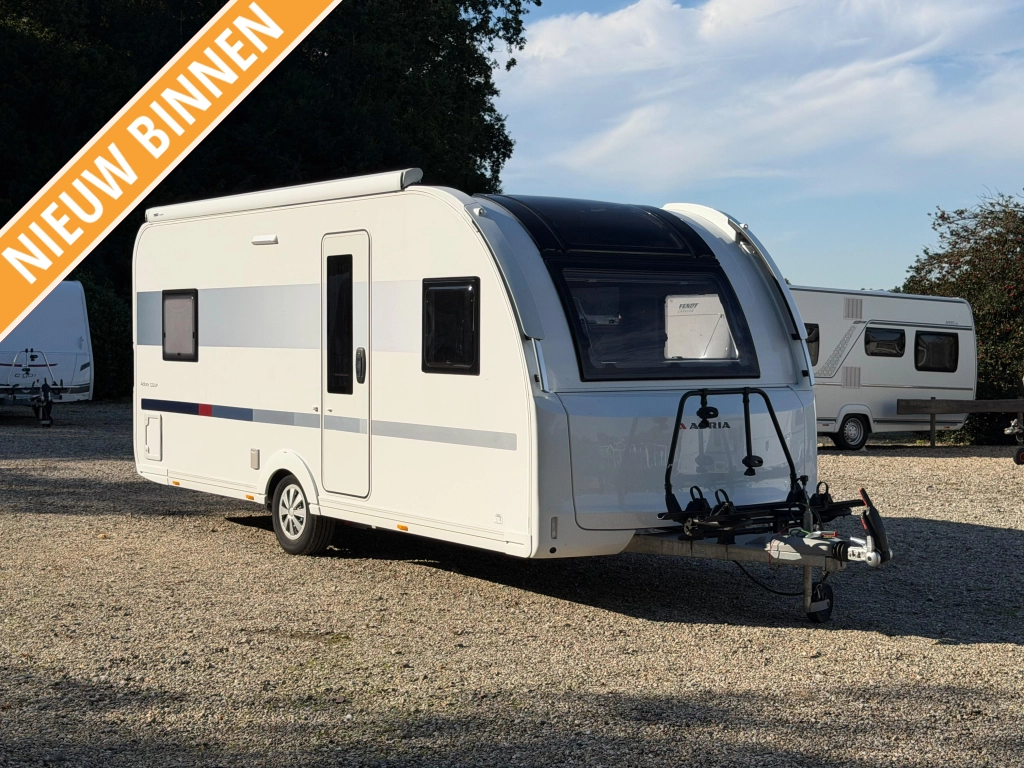 Adria Adora 522 UP Mover Luifel Fietsenrek