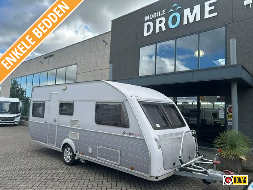 Kip Grey Line Special 53 TEB MOVER+VOORTENT+FIETSENDRA