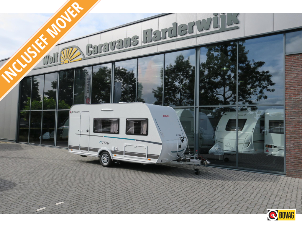 Dethleffs C'Joy 420 QSH MOVER+VOORTENT+FIETSENDR.