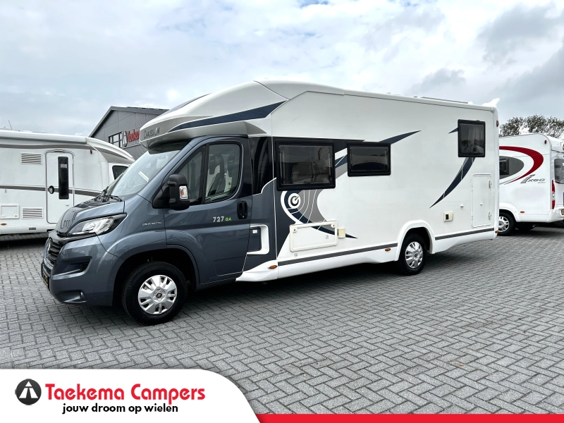 Chausson Welcome 727 GA Enkele-bedden/Hefbed/2016