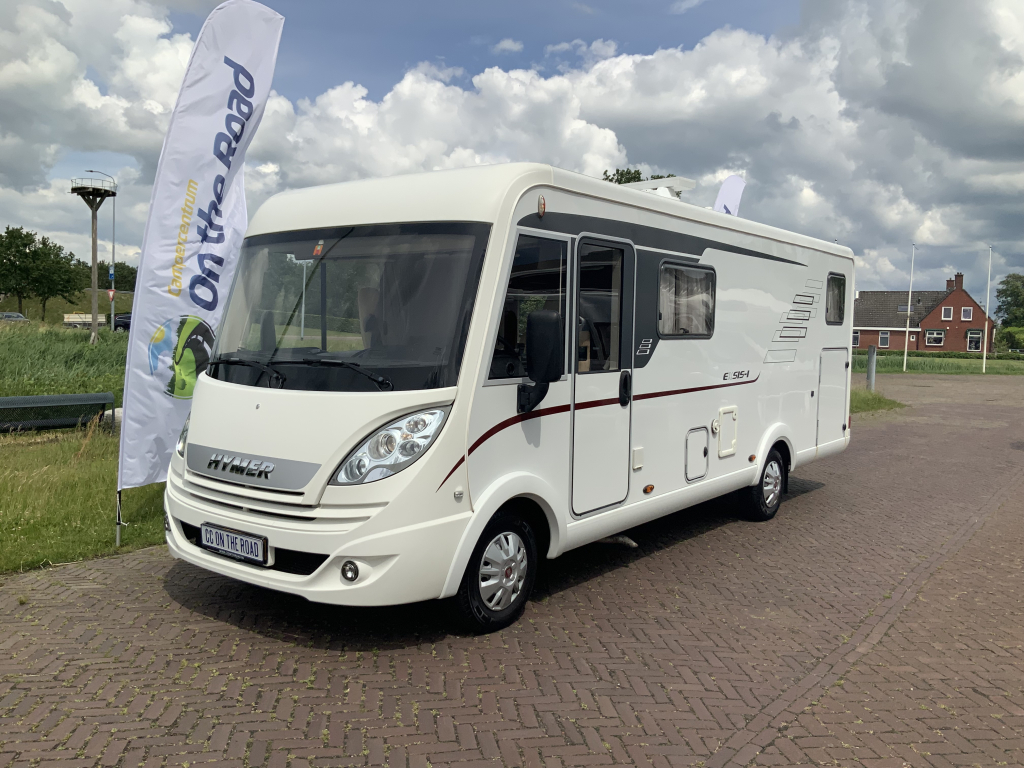 Camper centrum on the road