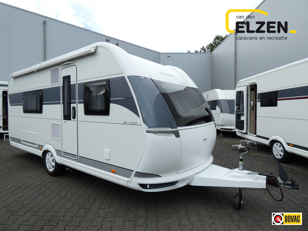 Hobby De Luxe 495 WFB Mover, luifel, badkamer