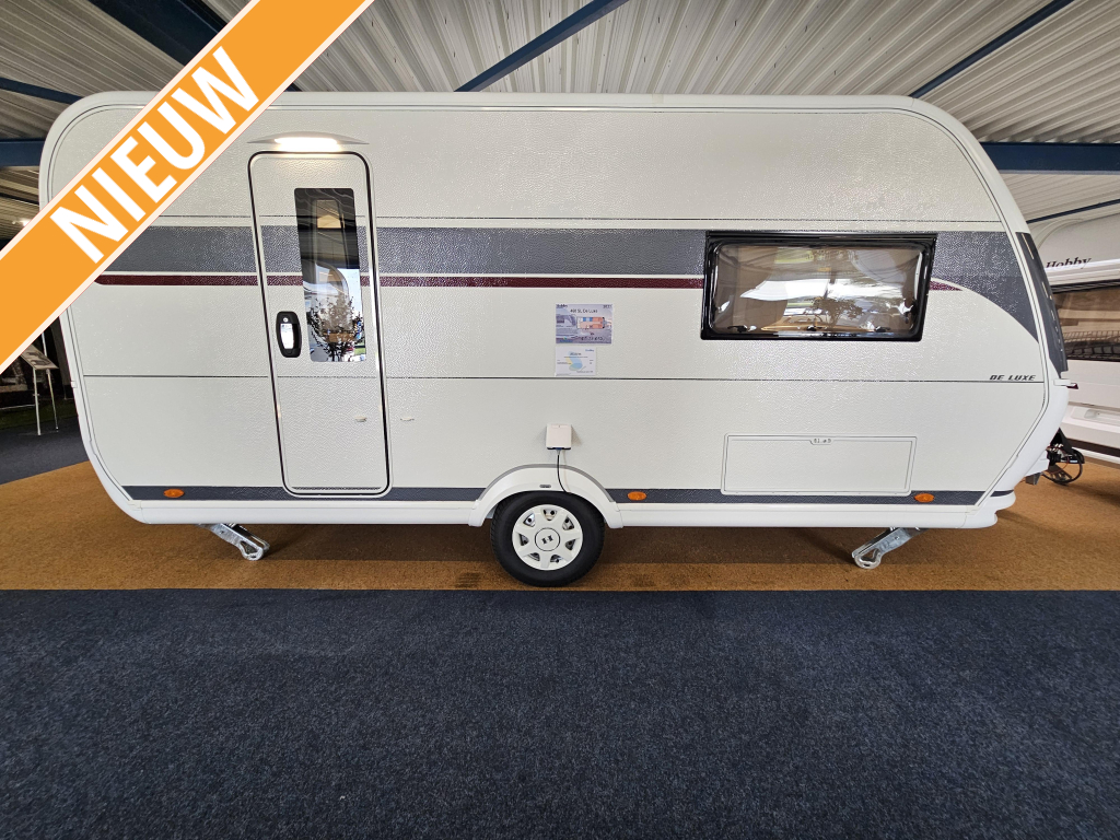 Hobby De Luxe 460 SL AS 1500 KG/ TUSSENBED