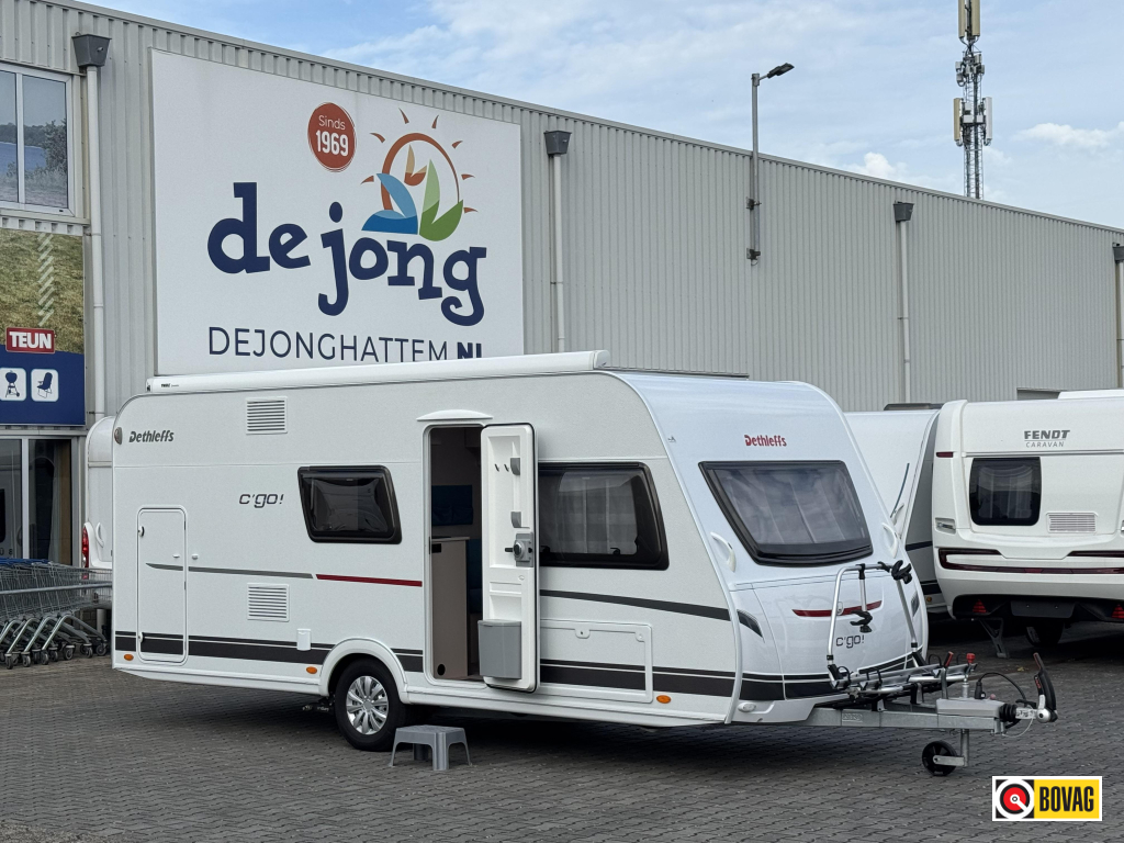 Dethleffs C'Go 495 QSK Stapelbed-Mover-Luifel
