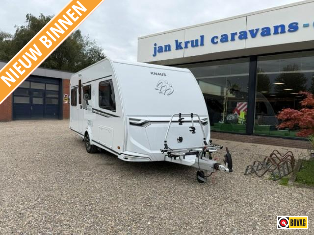 Knaus Sudwind 60 Years 460 EU mover fietsenrek luifel