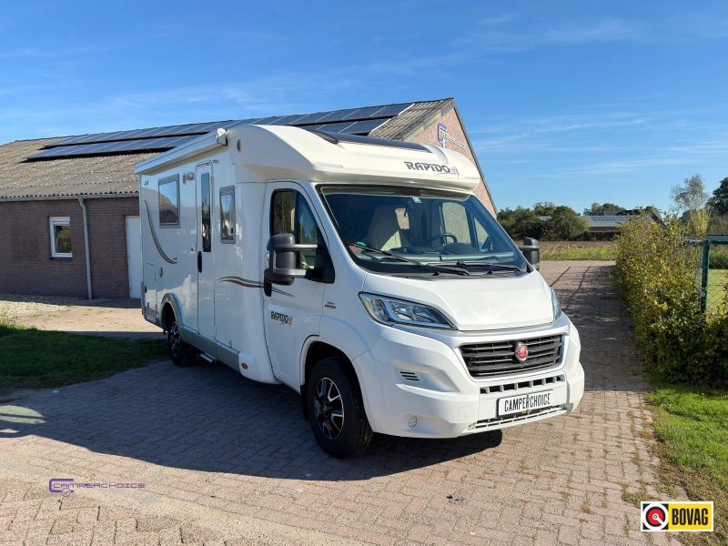 Rapido S6 640 F queensbed slechts 6,50m