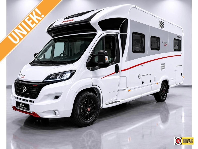 Dethleffs Pulse GT 6811 Lagebedden vlakke vloer !
