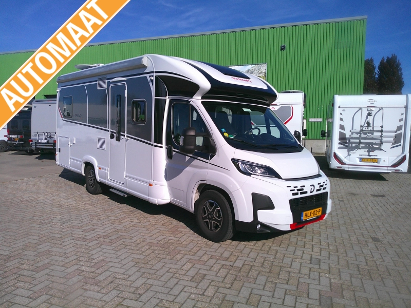 Dethleffs Trend 7057 EBL face to face lage bedden