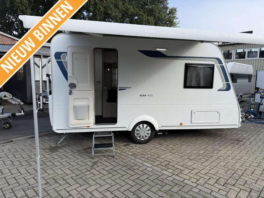 Caravelair Alba 400 VASTBED TREINZIT LUIFEL