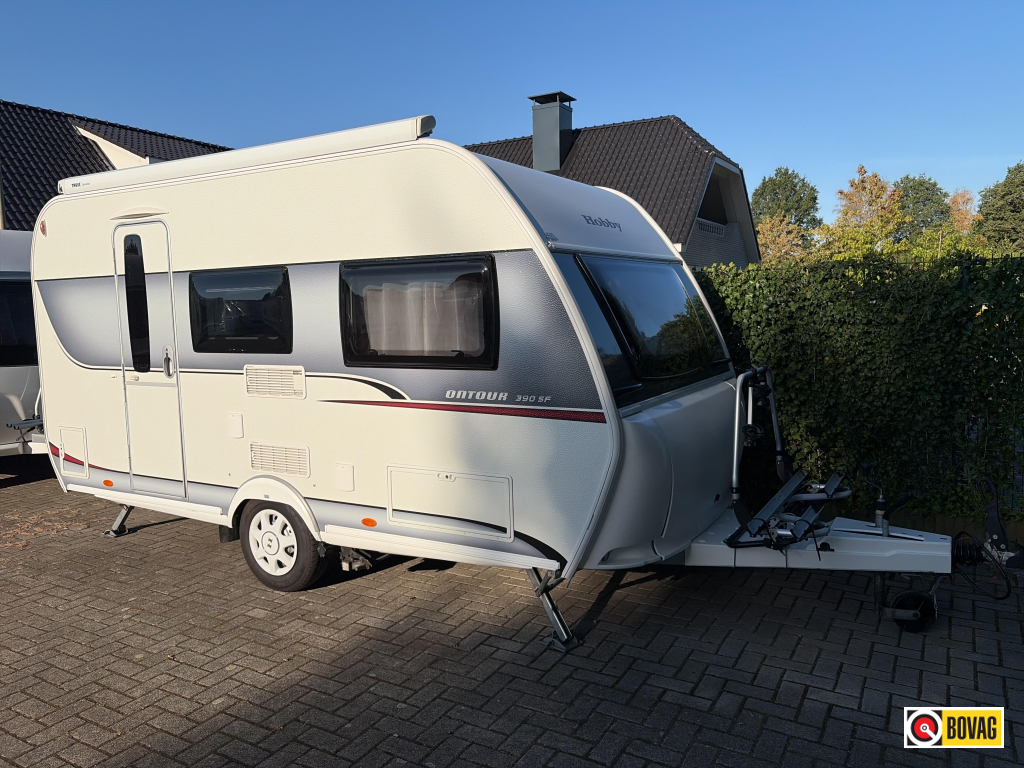 Hobby On Tour 390 SF Mover/Luifel/Fietsdrager