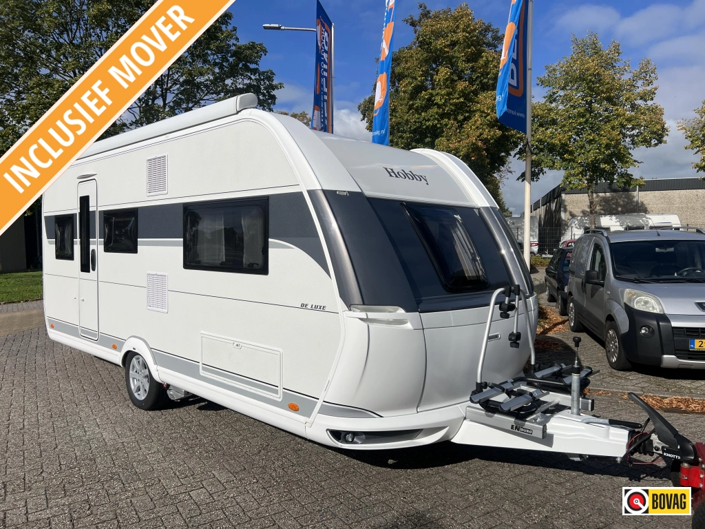Hobby De Luxe 495 UL Mover Luifel Fietsdrager