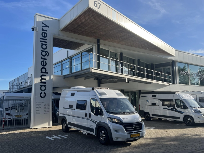 Karmann Davis 590 DWARSBED + WINTERVAST