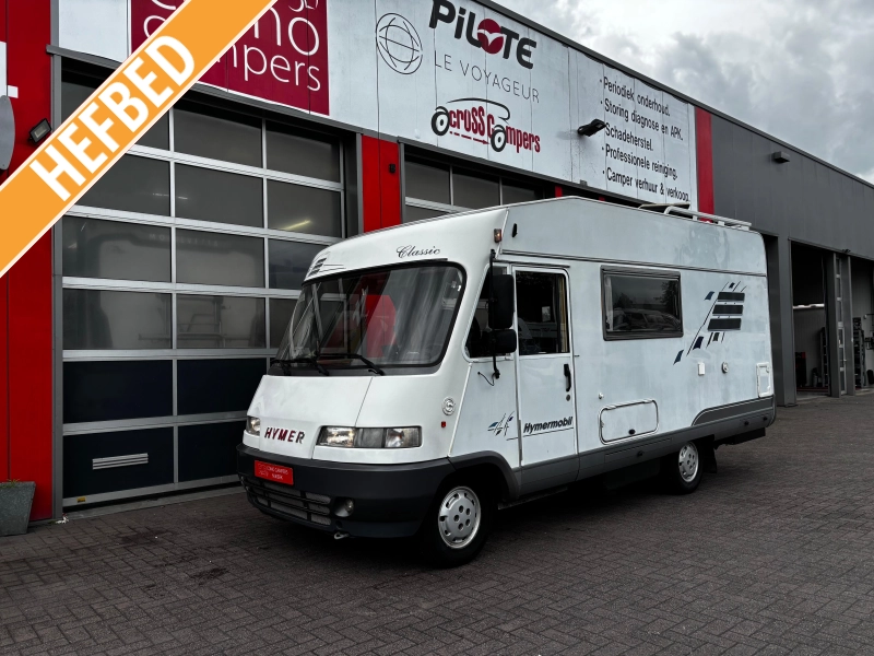 Hymer B544 Integraal camper, 4 Pers