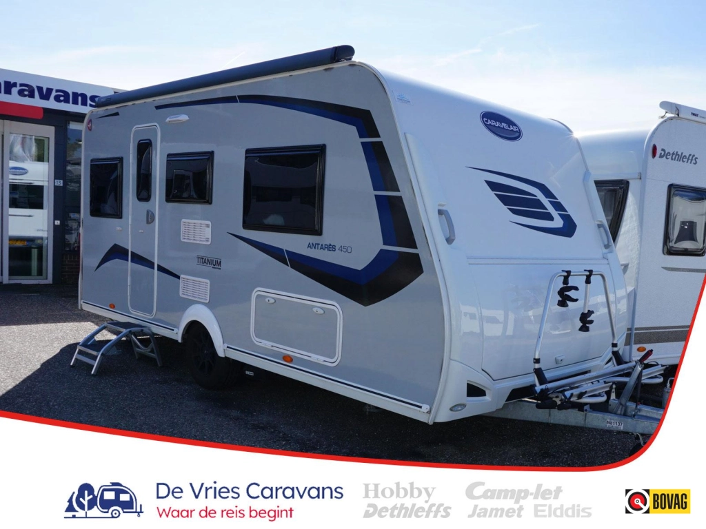 Caravelair Antares Titanium 450 enkele bedden,mover,997kg