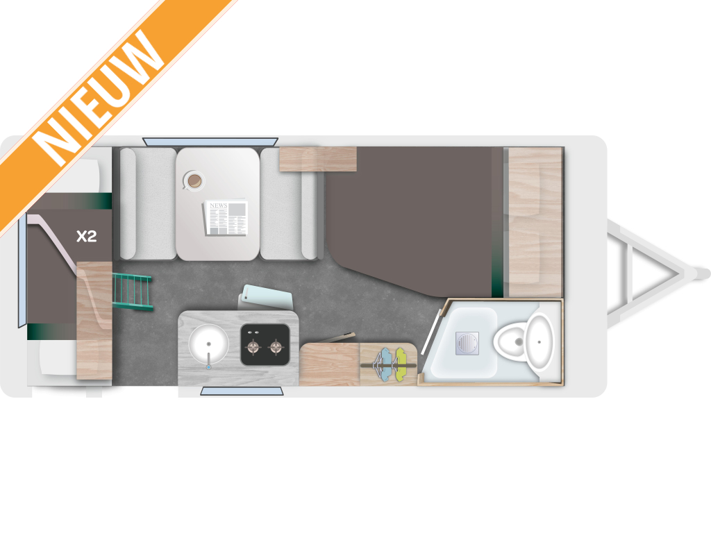 Caravelair Sport Line 476 NIEUW 2027
